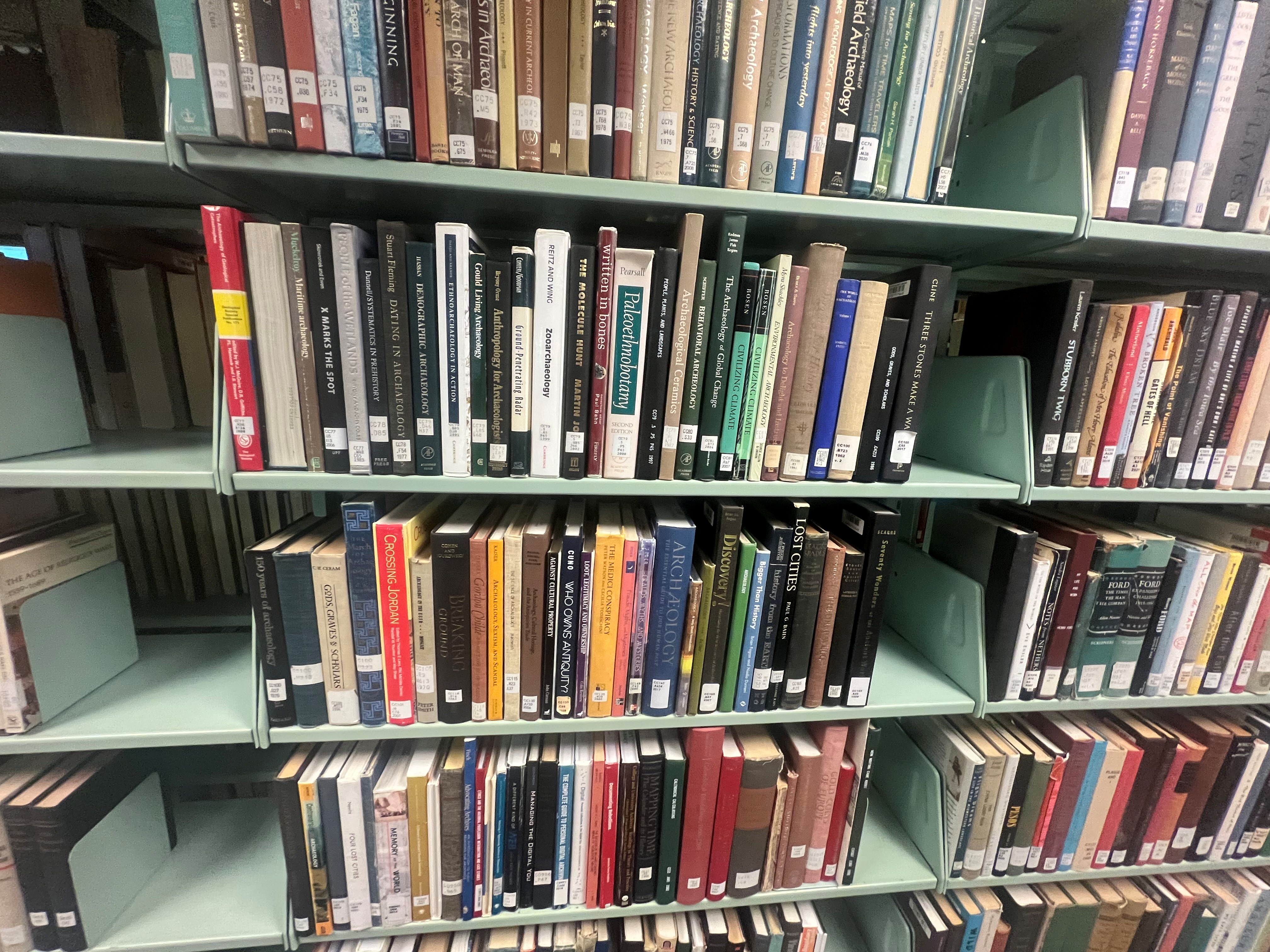 This shelf is about Early Archeology